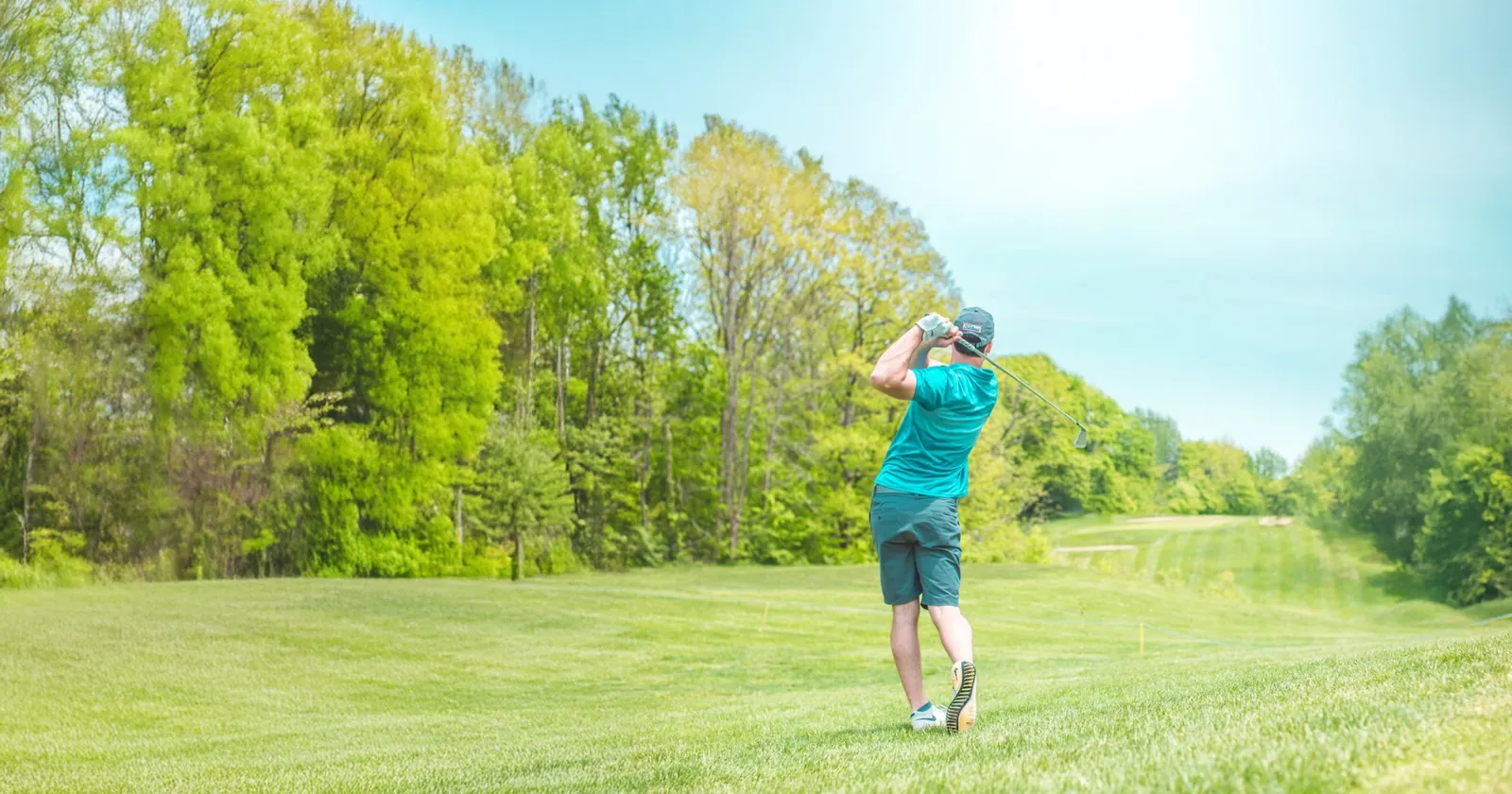 Golfer on a fairway — representative image of courses near Sattahip